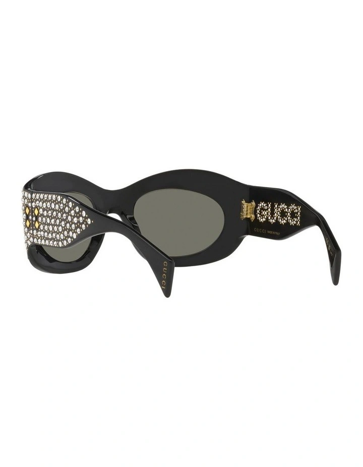 Acetate Sunglasses GG1463S in Black image 6