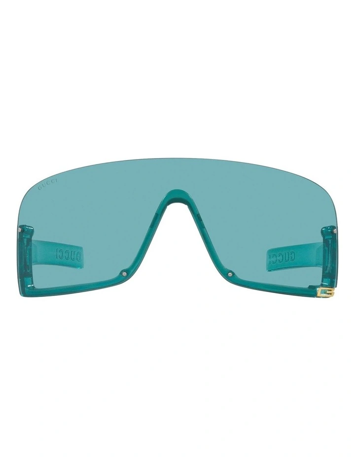 Gucci GG1637S Injected Sunglasses in Blue image 2