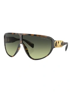 Empire Shield Sunglasses in Tortoise