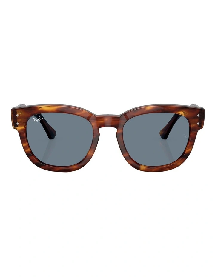 Ray-Ban High Fit Mega Hawkeye Sunglasses In Brown image 2