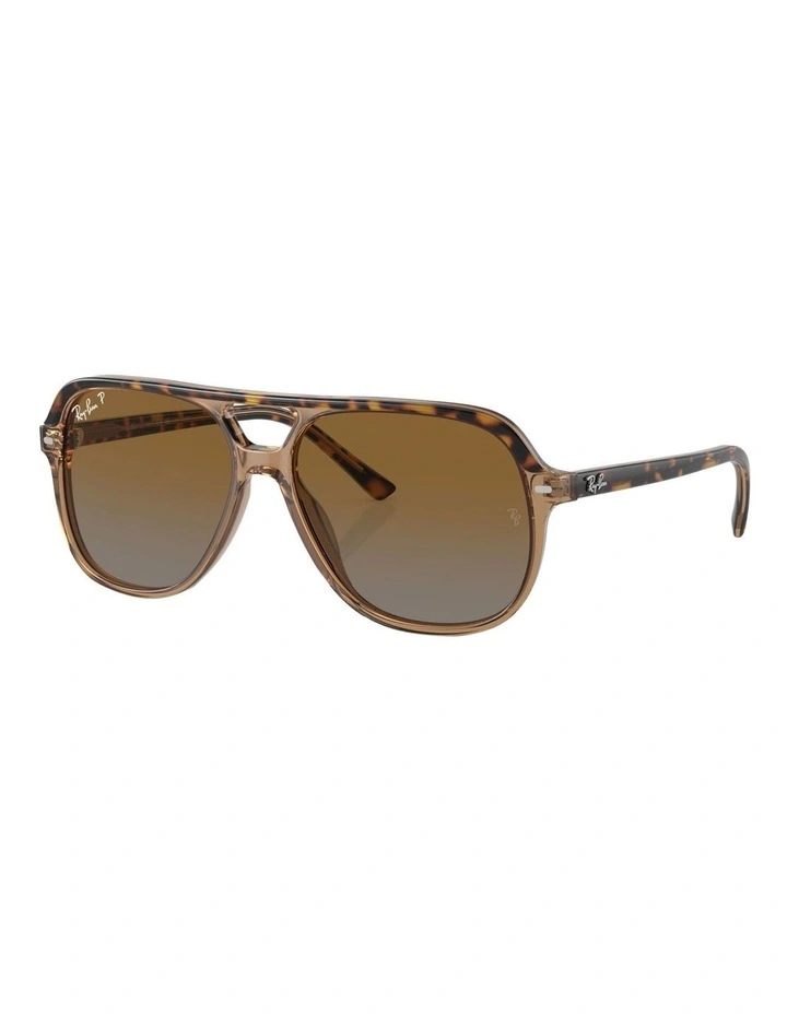 Bill Polarised Sunglasses in Gold image 1