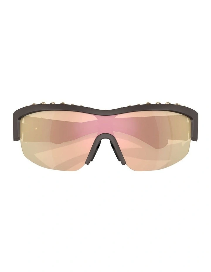SK6014 Sunglasses in Brown image 5