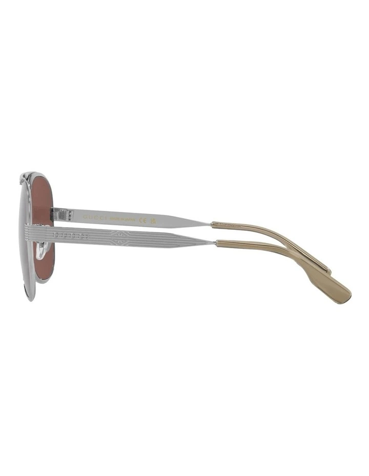 Metal Sunglasses GG1514S in Silver image 3