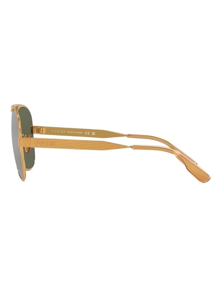 Metal Sunglasses GG1514S in Gold image 3