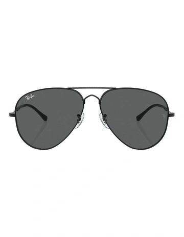 Old Aviator Sunglasses in Black
