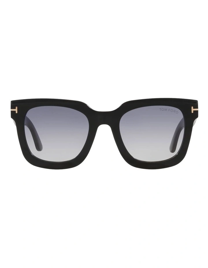 Leigh-02 Black Sunglasses image 2
