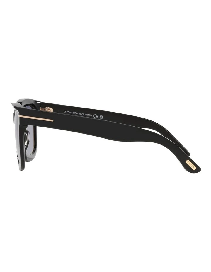 Leigh-02 Black Sunglasses image 3
