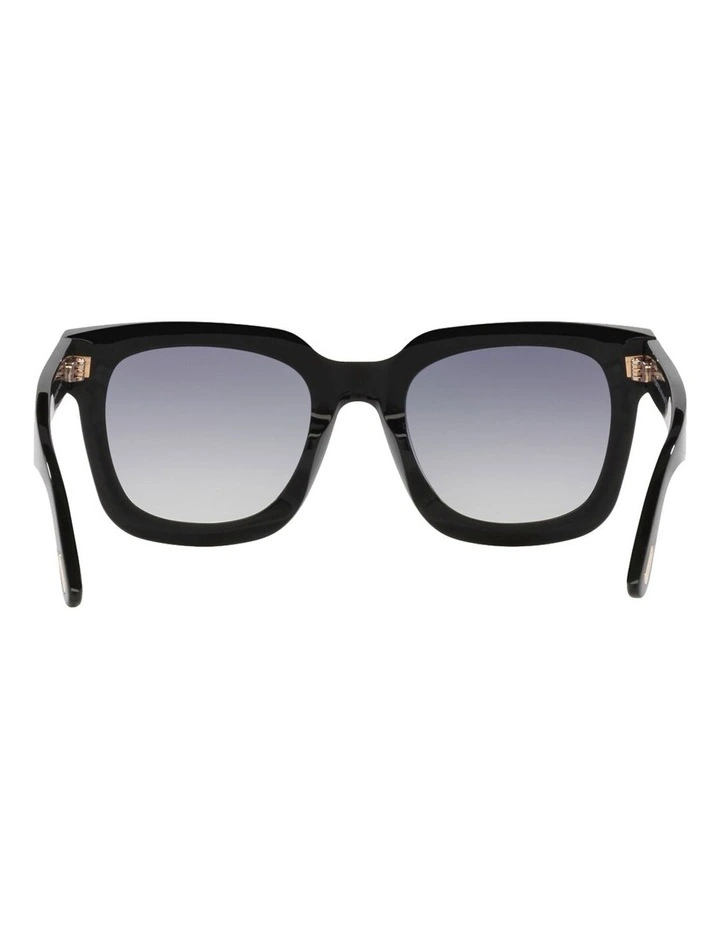 Leigh-02 Black Sunglasses image 4