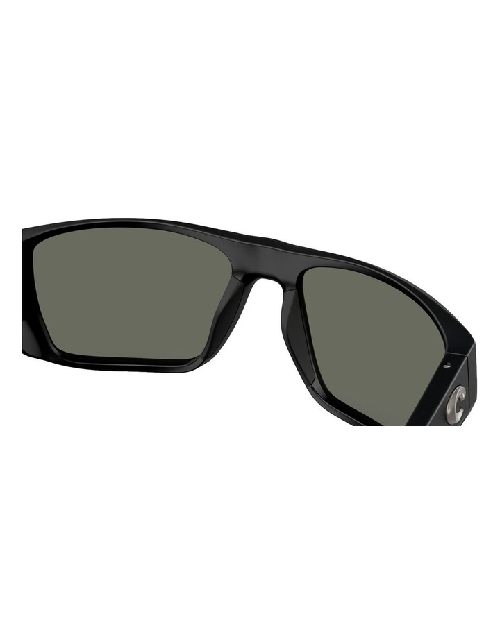 Finlet Injected Polarised Sunglasses in Black image 7