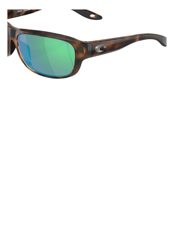 Costa Clipperton Injected Polarised Sunglasses in Tortoise image 6