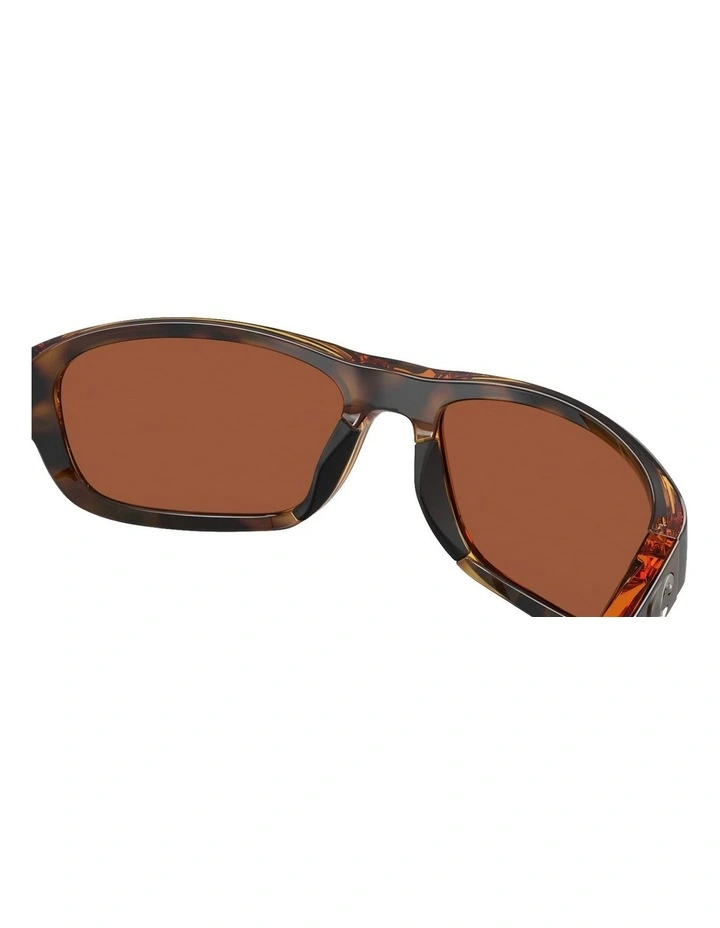 Costa Clipperton Injected Polarised Sunglasses in Tortoise image 7