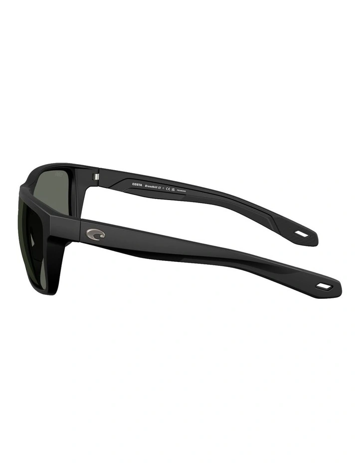 Broadbill II Injected Polarised Sunglasses in Black image 3
