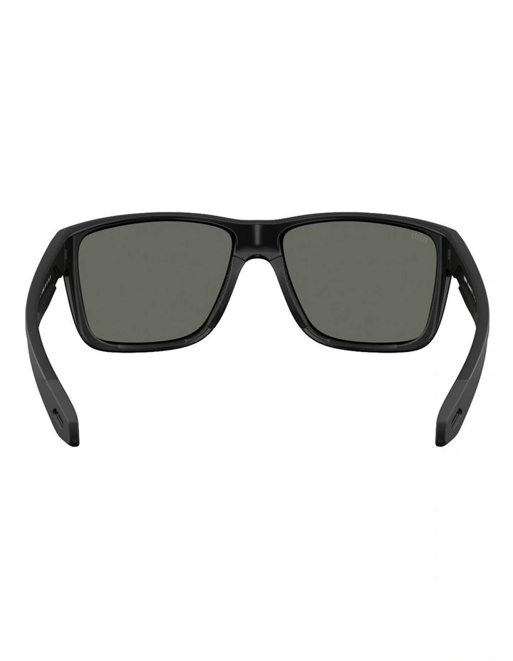 Broadbill II Injected Polarised Sunglasses in Black image 4