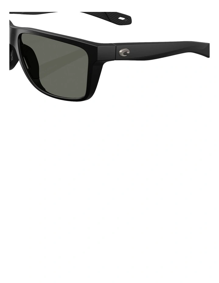 Broadbill II Injected Polarised Sunglasses in Black image 6
