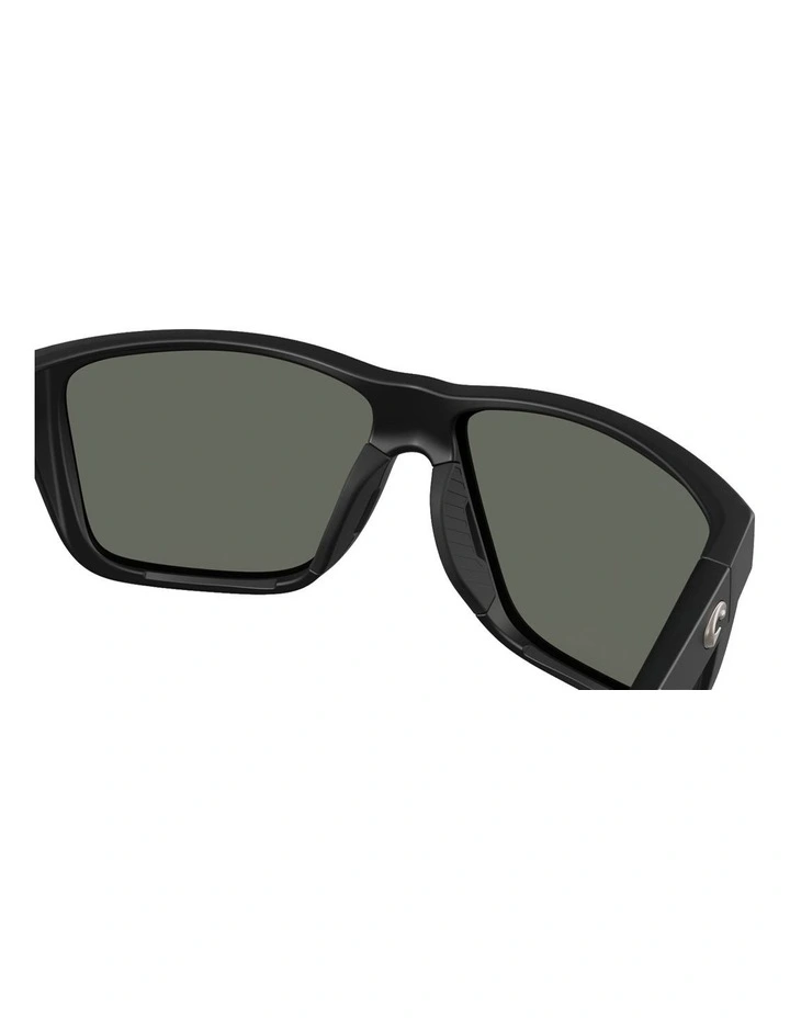 Broadbill II Injected Polarised Sunglasses in Black image 7