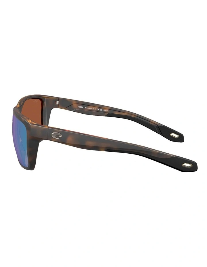 Broadbill II Injected Polarised Sunglasses in Tortoise image 3