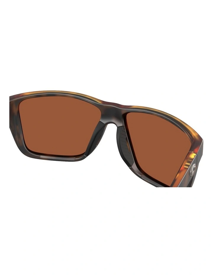 Broadbill II Injected Polarised Sunglasses in Tortoise image 7