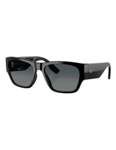 Suenos Injected Polarised Sunglasses in Black