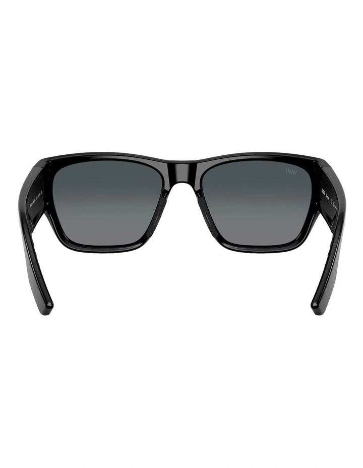 Suenos Injected Polarised Sunglasses in Black image 4