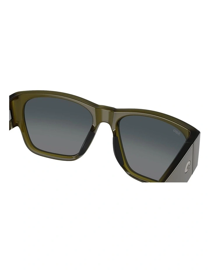 Suenos Injected Polarised Sunglasses in Green image 7
