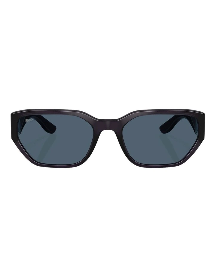 Costa Clemente Injected Polarised Sunglasses in Violet image 2