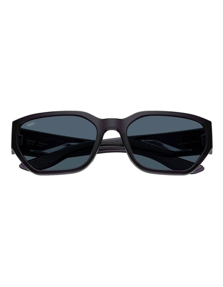 Costa Clemente Injected Polarised Sunglasses in Violet image 5