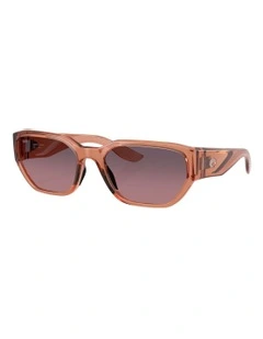 Costa Clemente Injected Polarised Sunglasses in Pink