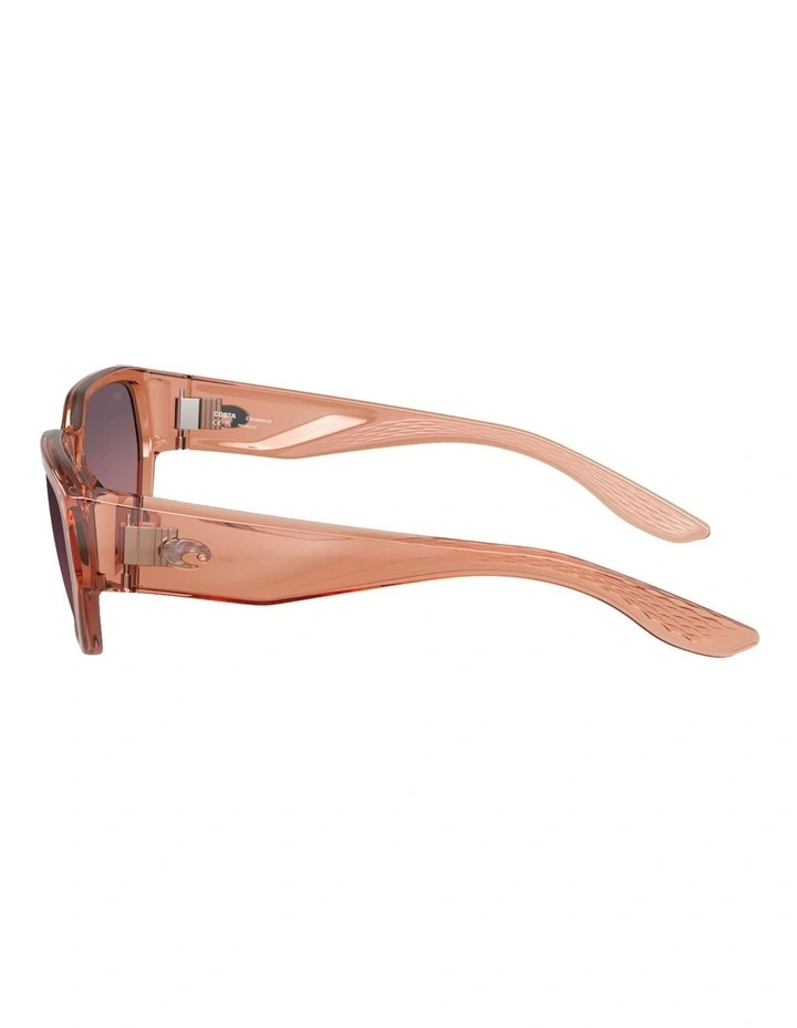 Costa Clemente Injected Polarised Sunglasses in Pink image 3