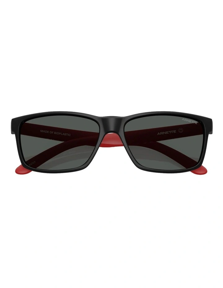 Slickster Nylon Sunglasses in Black image 5
