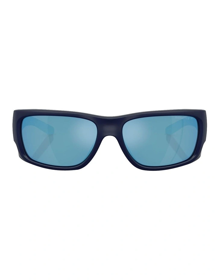 Arnette Flipside Injected Polarised Sunglasses in Blue image 2