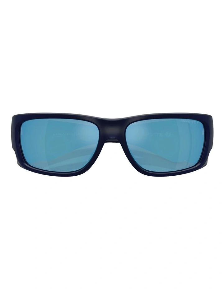 Arnette Flipside Injected Polarised Sunglasses in Blue image 5