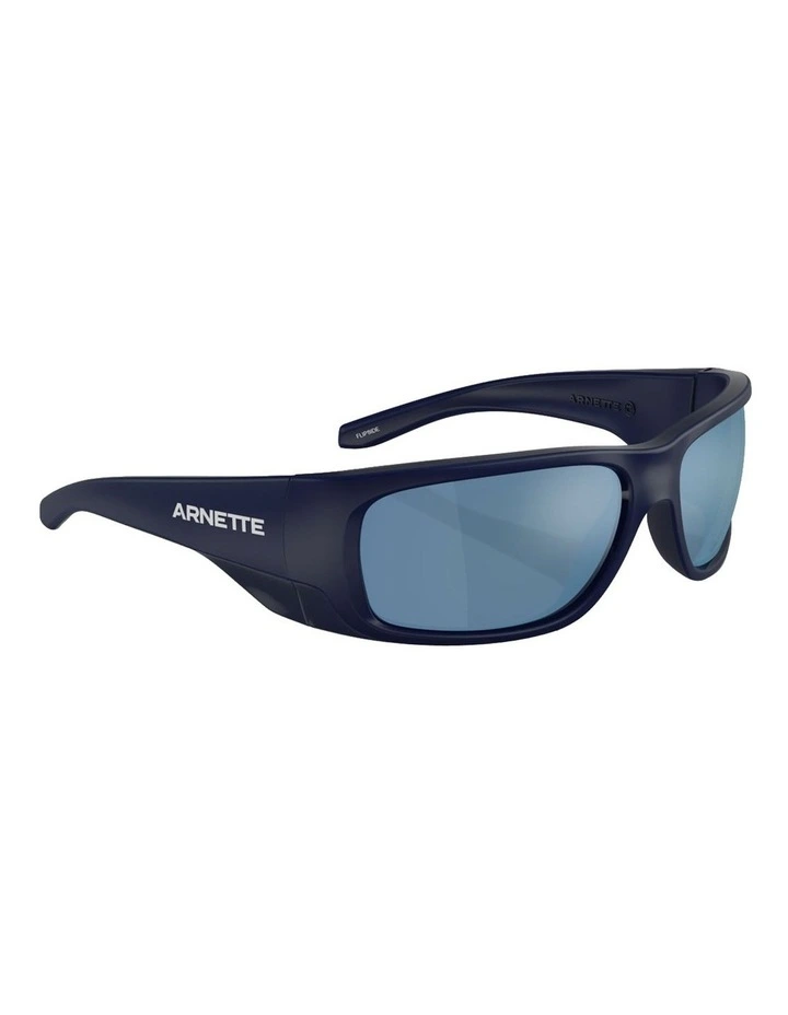 Arnette Flipside Injected Polarised Sunglasses in Blue image 6