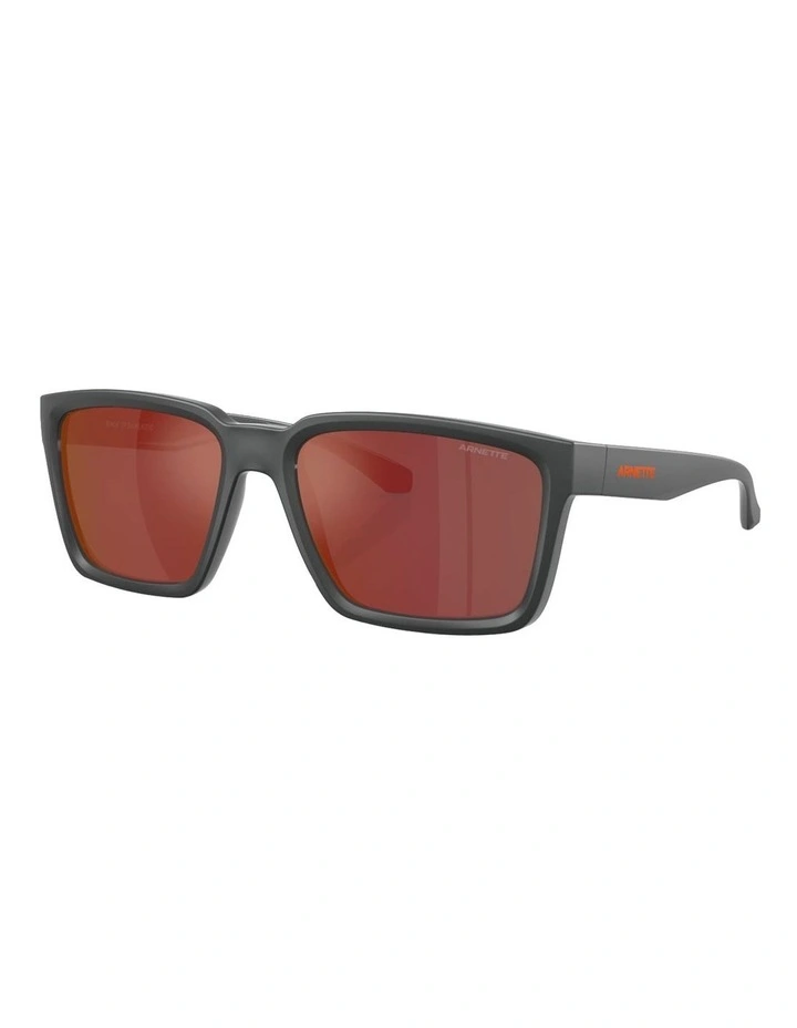 Plot Twist Injected Sunglasses in Grey image 1