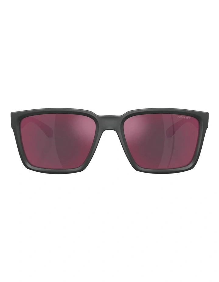 Plot Twist Injected Sunglasses in Grey image 2