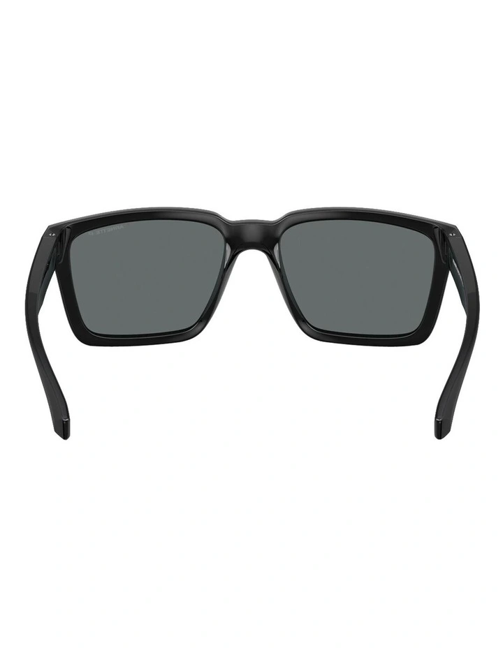 Plot Twist Injected Polarised Sunglasses in Black image 4