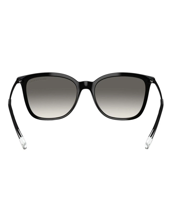 Injected Sunglasses in Shiny Black image 4