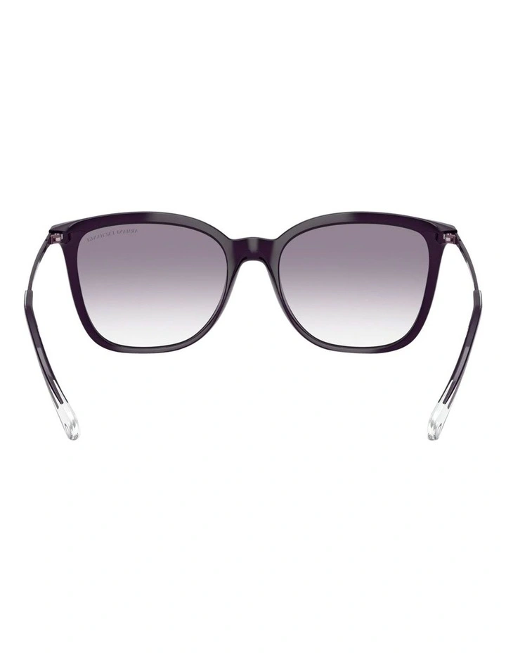 Injected Sunglasses in Shiny Dark Purple image 4