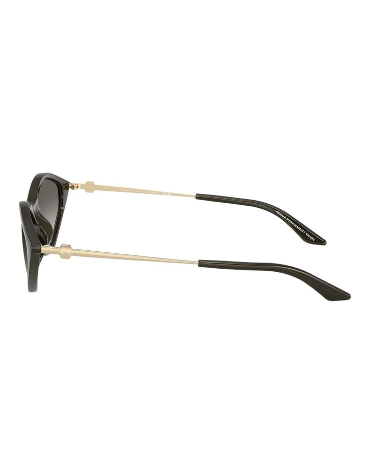 Injected Sunglasses in Opalescent Dark Grey image 3