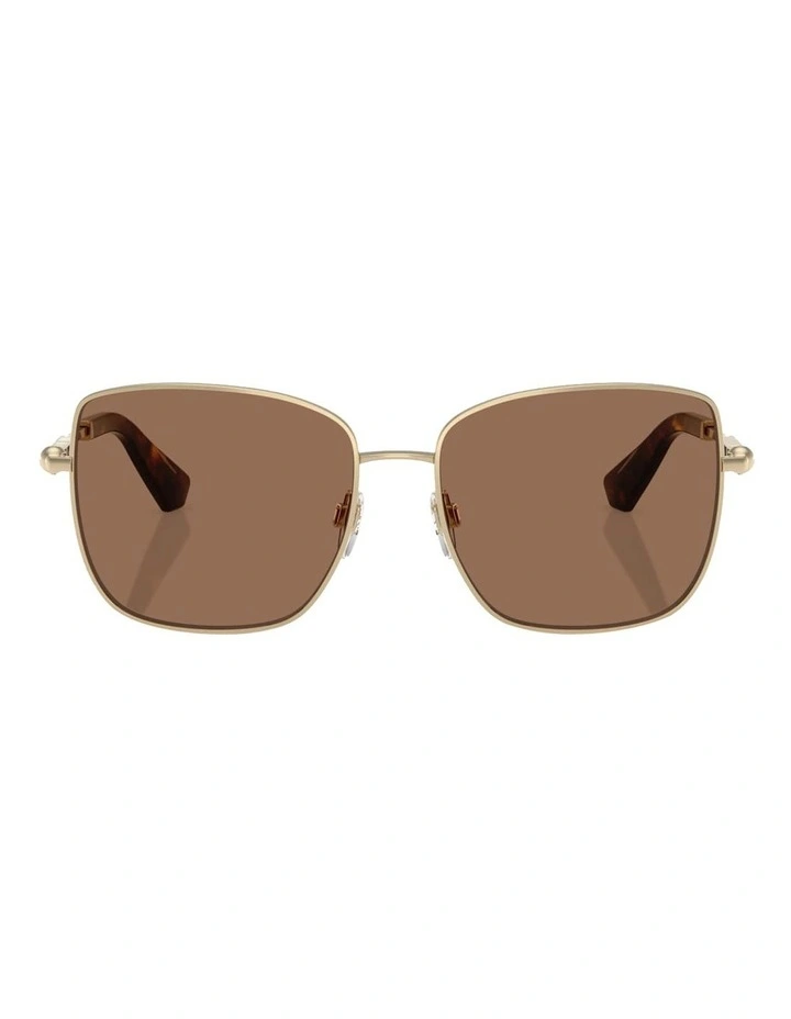 Burberry Metal Sunglasses in Gold image 2