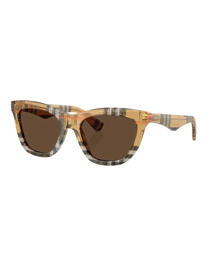 Burberry Acetate Sunglasses in Brown image 1