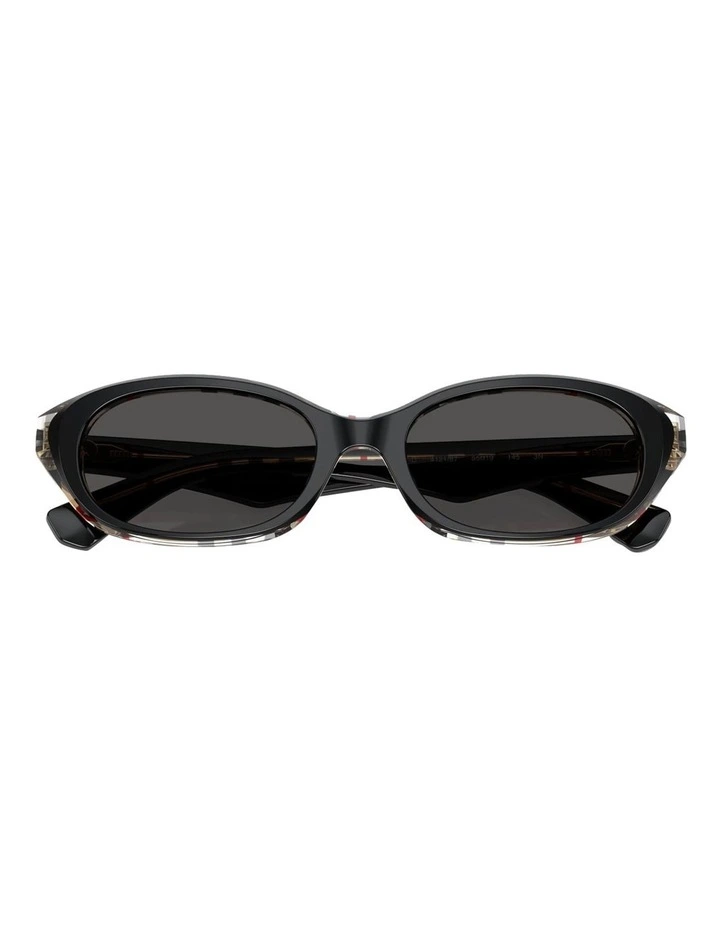 Burberry Acetate Sunglasses in Black image 5