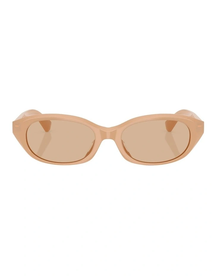 Burberry Acetate Sunglasses in Beige image 2