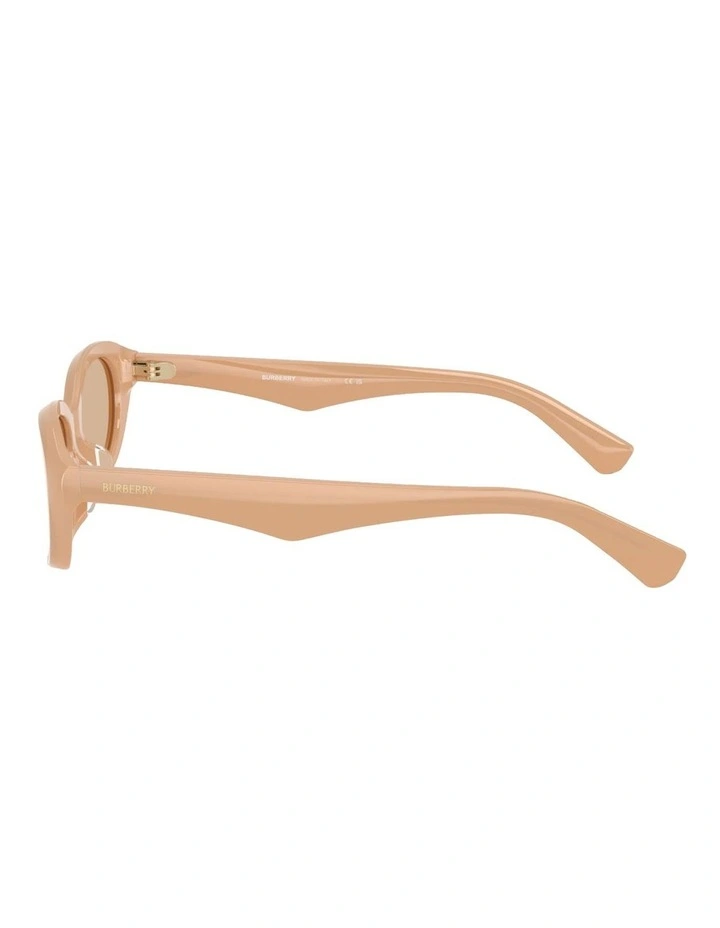 Burberry Acetate Sunglasses in Beige image 3
