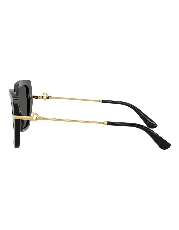Dolce&Gabbana Acetate Sunglasses in Black image 3