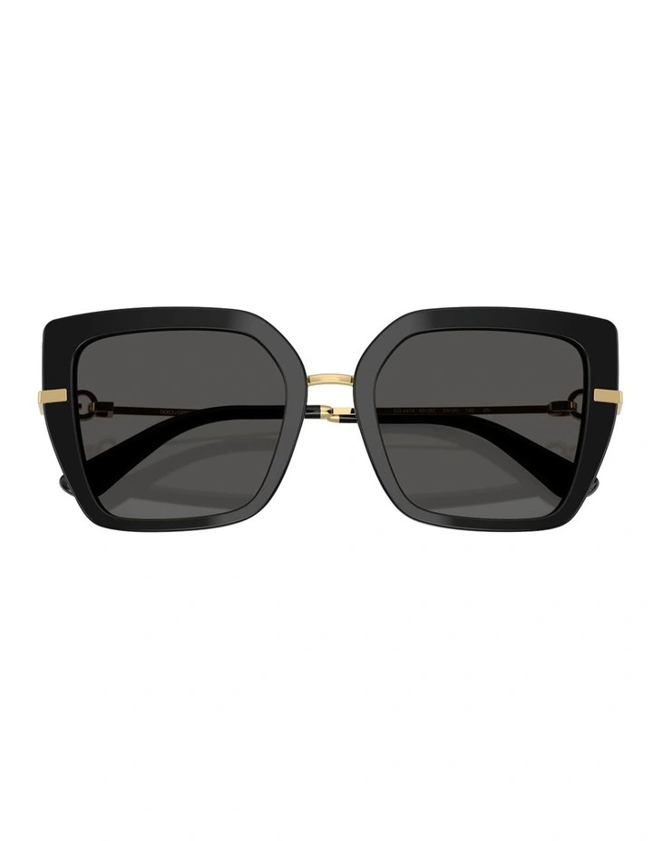 Dolce&Gabbana Acetate Sunglasses in Black image 5