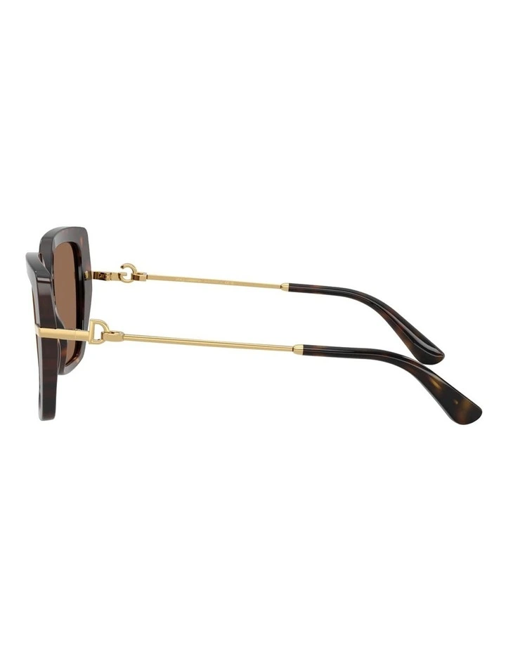 Dolce&Gabbana Acetate Sunglasses in Tortoise image 3