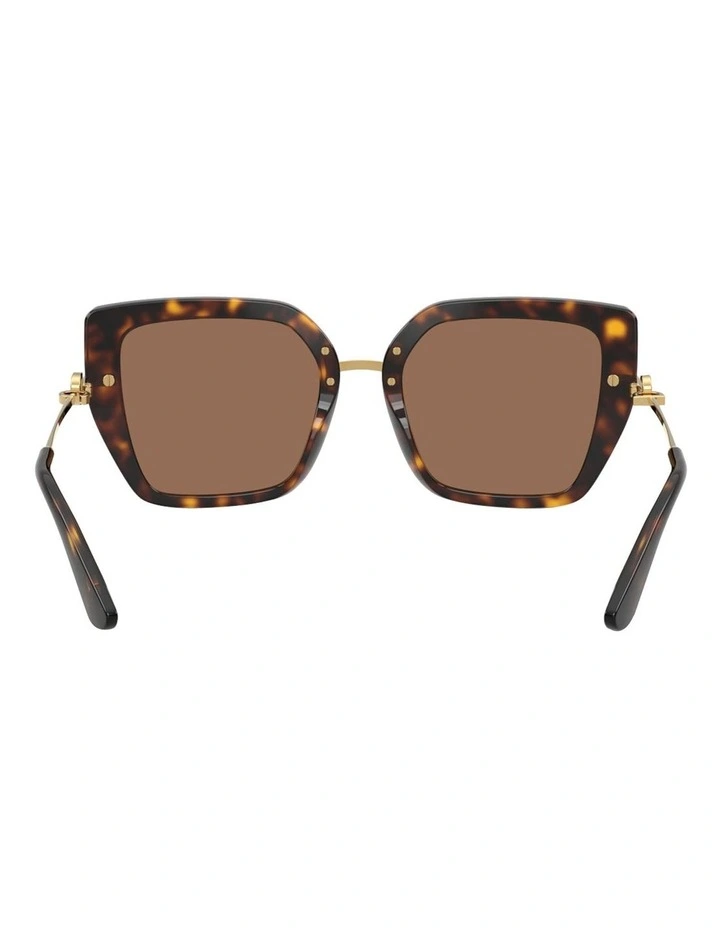 Dolce&Gabbana Acetate Sunglasses in Tortoise image 4