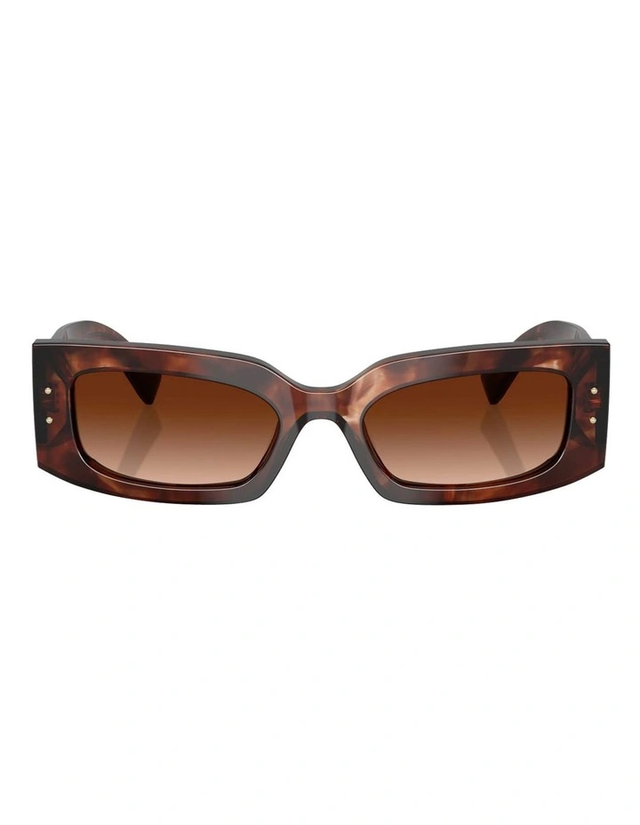 Dolce&Gabbana Acetate Sunglasses in Red image 2