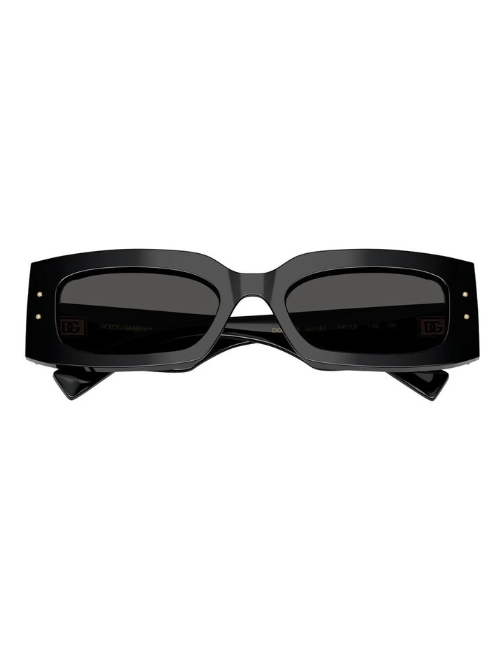 Dolce&Gabbana Acetate Sunglasses in Black image 5