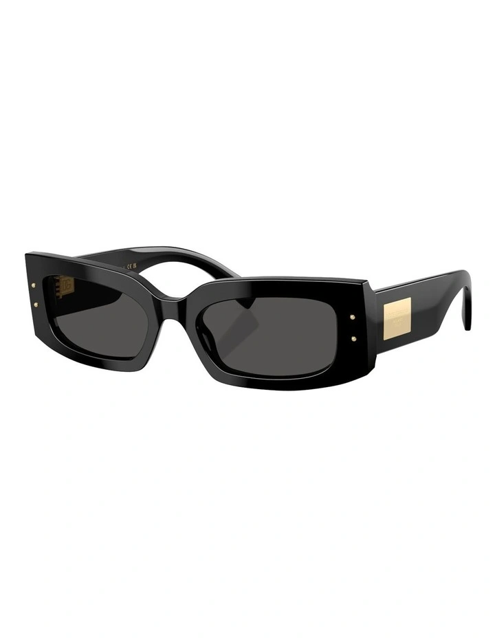 Dolce&Gabbana Acetate Sunglasses in Black image 1